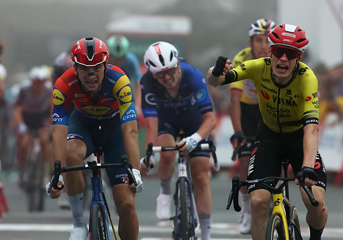 Vingegaard se impone al italiano Ciccone