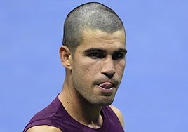 El pelado de Alcaraz desata la pasión en Nueva York