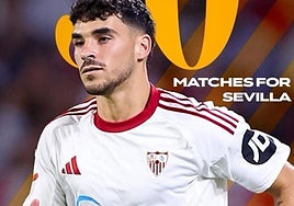 Isaac Romero suma 50 partidos con el Sevilla FC en un momento delicado