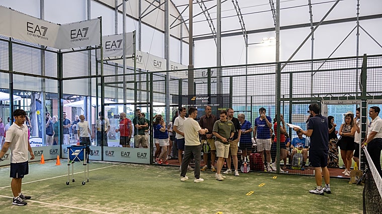 Imagen del evento final de la liga