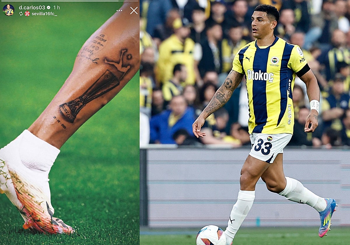 Imagen de las redes sociales de Diego Carlos