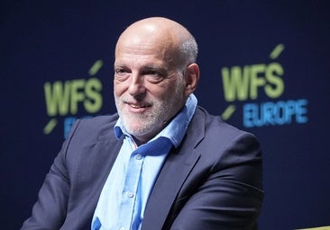 Tebas responde a la crítica de la Comisión Europea al partido de Miami: «¿De verdad es un problema...?»