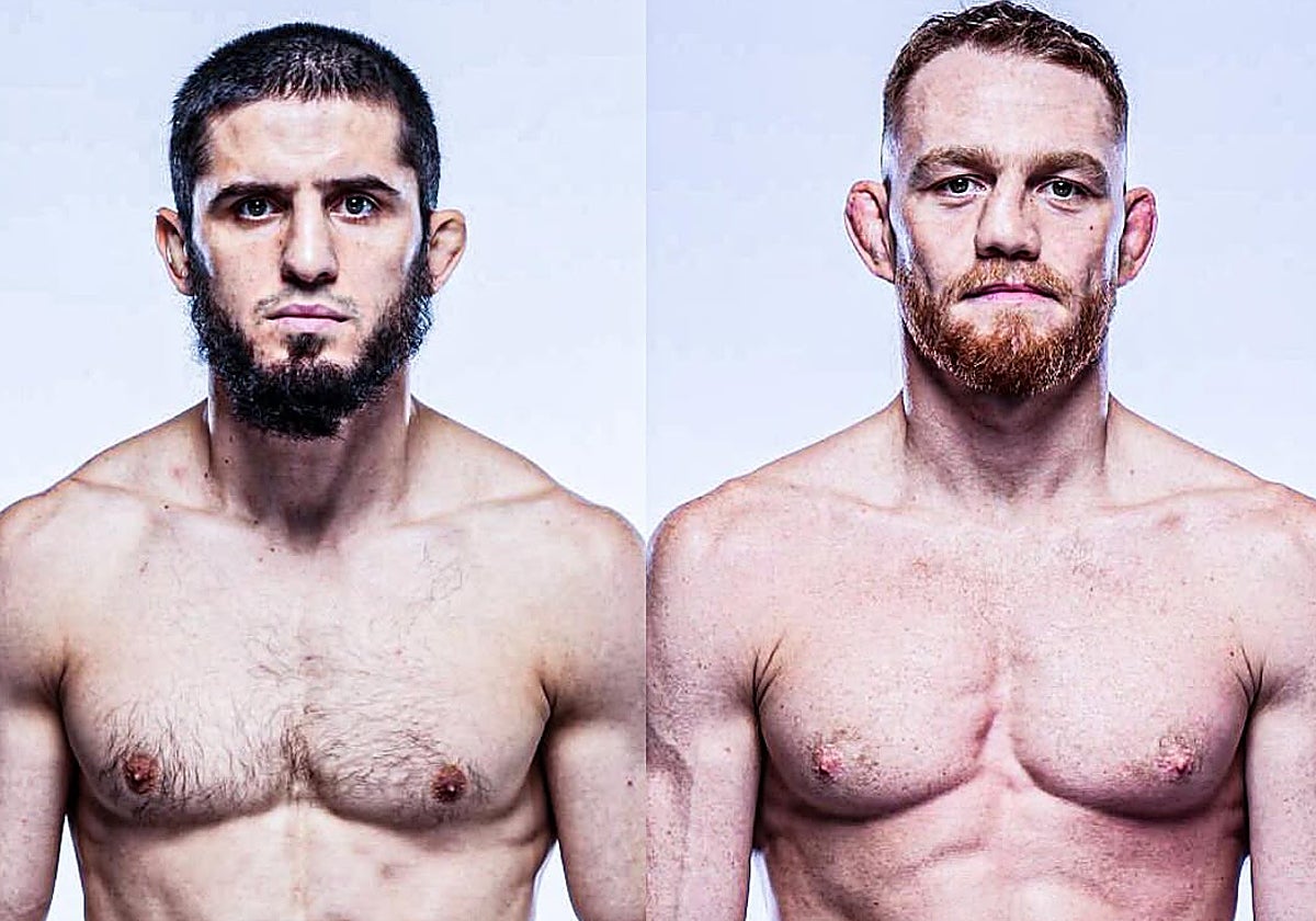 Islam Makhachev y Jack Della Maddalenna