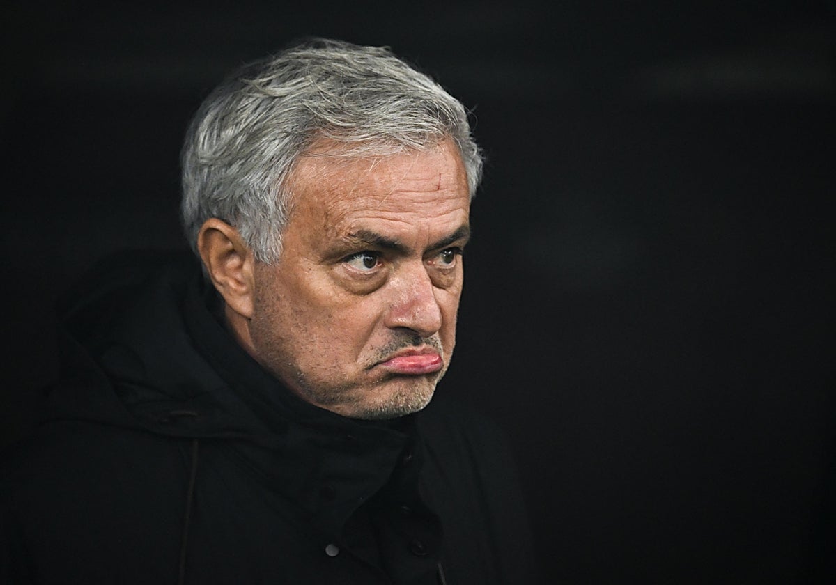 El entrenador portugués José Mourinho