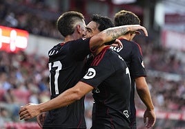 Girona - Sevilla: El Sevilla 'inscribe' la primera victoria de la era Almeyda (0-2)