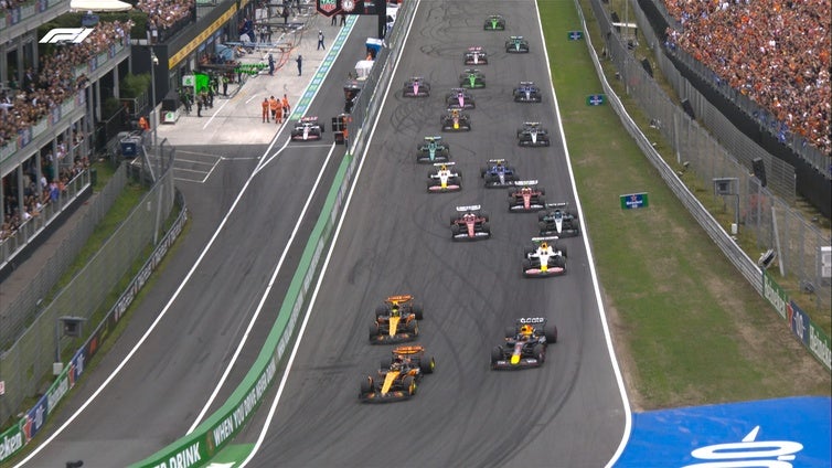 Piastri gana en Zandvoort y se escapa en el Mundial; Alonso, octavo