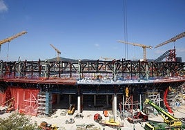 La Guardia Urbana de Barcelona denuncia las obras del Camp Nou