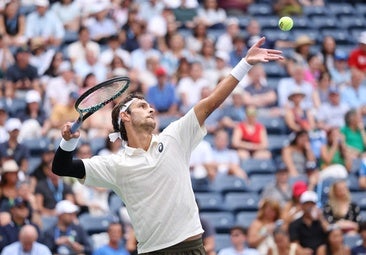 El sueño de Munar en Nueva York acaba en octavos: cae ante Musetti con problemas físicos