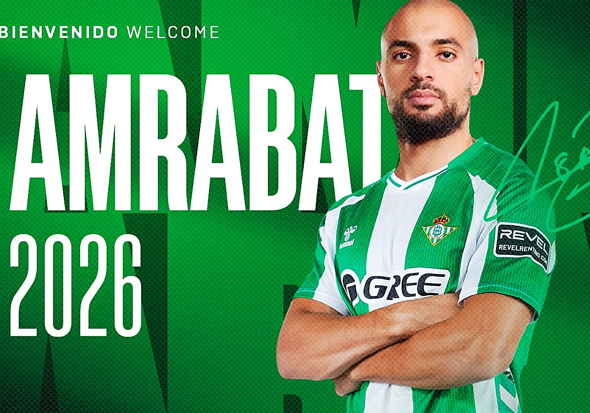 La intrahistoria del fichaje de Amrabat por el Betis: oportunidad de mercado y la llamada de Pellegrini
