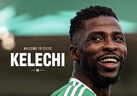 Kelechi Iheanacho firma por el Celtic tras desvincularse del Sevilla