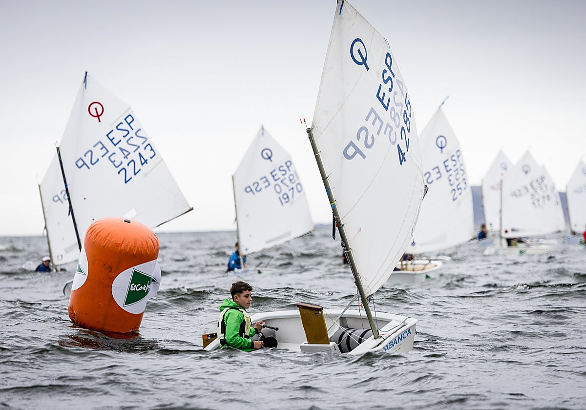 Los Optimists serán protagonistas en los prolegómenos de la Regata Rey Juan Carlos