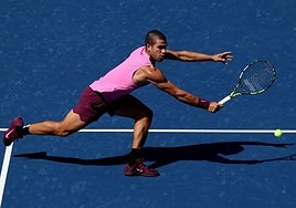 Alcaraz celebra la visita de Trump al US Open: «Es muy bueno para el tenis»
