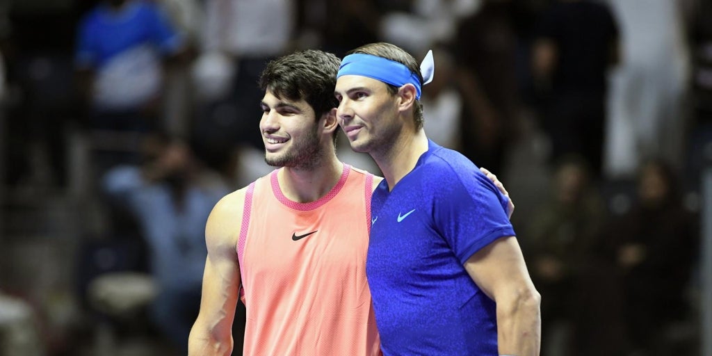 Alcaraz ya se ha merendado a Federer, a Djokovic... y casi a Nadal
