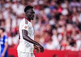 Akor Adams apura sus opciones para jugar el Sevilla - Elche