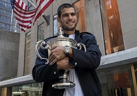 Carlos Alcaraz:  «Me gusta vivir, hay que saber desconectar»