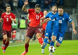 Partido completo para Ricardo Rodríguez en la victoria de Suiza