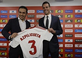 Azpilicueta se pone al servicio de Almeyda: «Si no me hubiera visto preparado no respondo a la llamada del Sevilla»