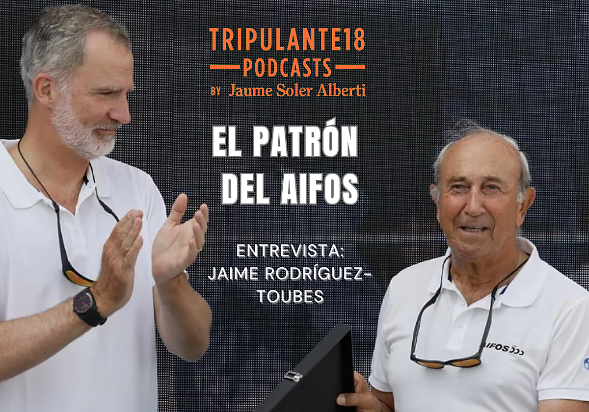 El Rey Felipe VI y el almirante Jaime Rodríguez-Toubes