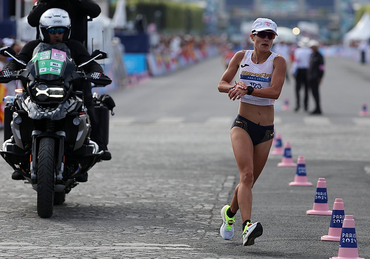 María Pérez, en los pasados Juegos de París