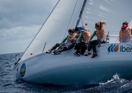 Estreno en Palma de la Liga de Vela Femenina