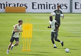 Rüdiger se rompe el cuádriceps