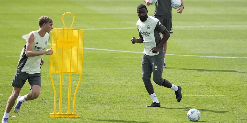 Rüdiger se rompe el cuádriceps