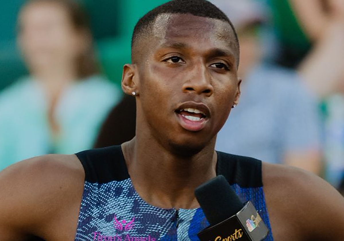 El estadounidense Erriyon Knighton, sancionado cuatro años por dopaje