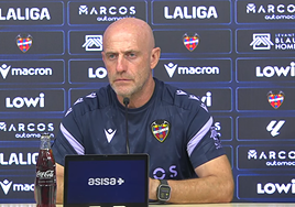 Calero, entrenador del Levante: «Tenemos que ser competitivos ante un equipo excelente como el Betis»