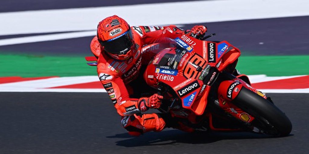 Caída de Marc Márquez, que ya podría ser campeón en Japón