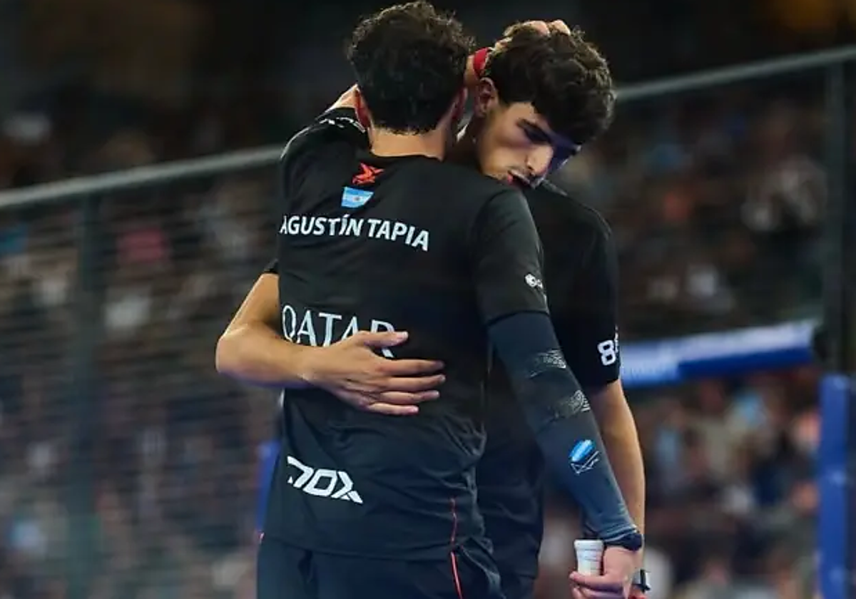 Arturo Coello y Agustín Tapia