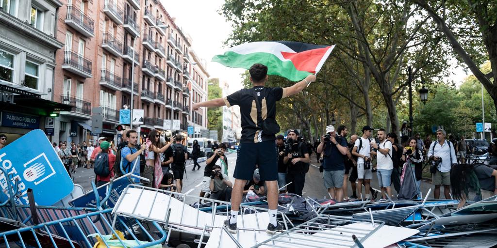 Última hora y reacciones a la cancelación de La Vuelta a España en Madrid por las protestas propalestinas, en directo hoy