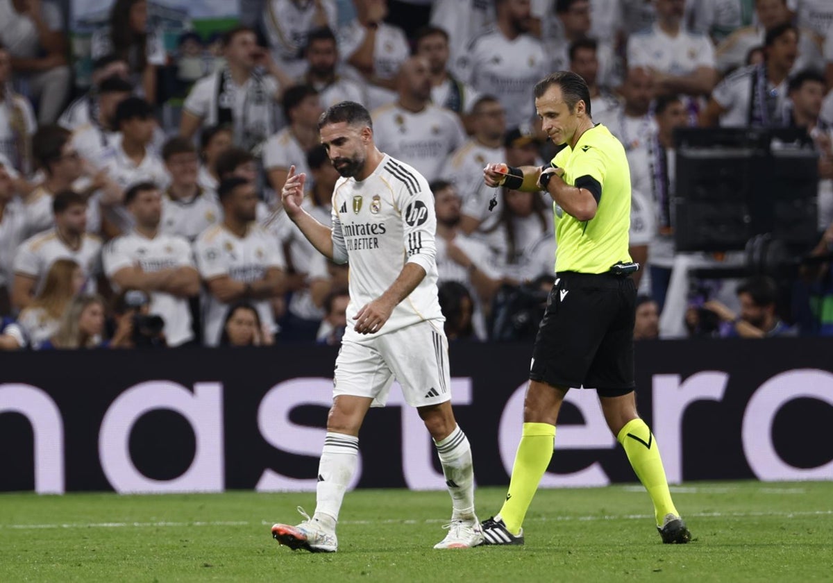 Carvajal sent.