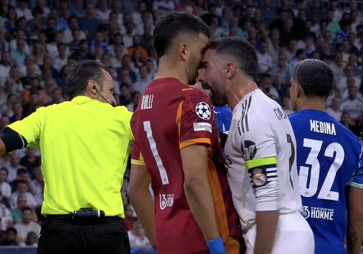 Carvajal agrede a Rulli