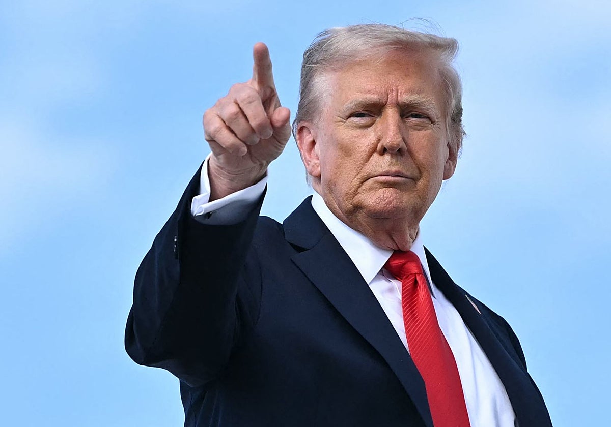 Donald Trump, presidente de los Estados Unidos