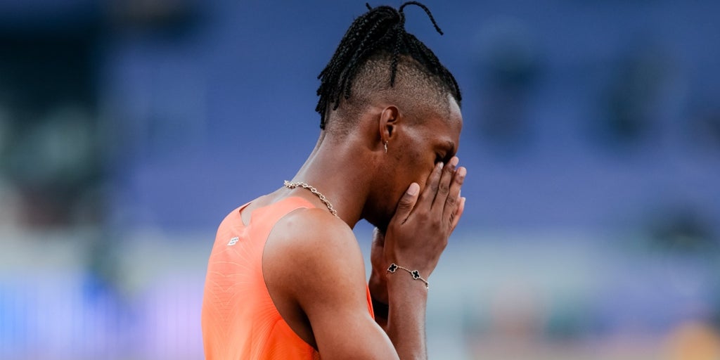 Jordan Díaz se retira tras un solo salto nulo en la clasificación de triple