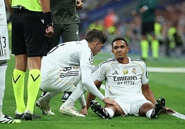 La lesión de Trent Alexander-Arnold abre un boquete en el lateral derecho y plantea un dilema a Xabi Alonso