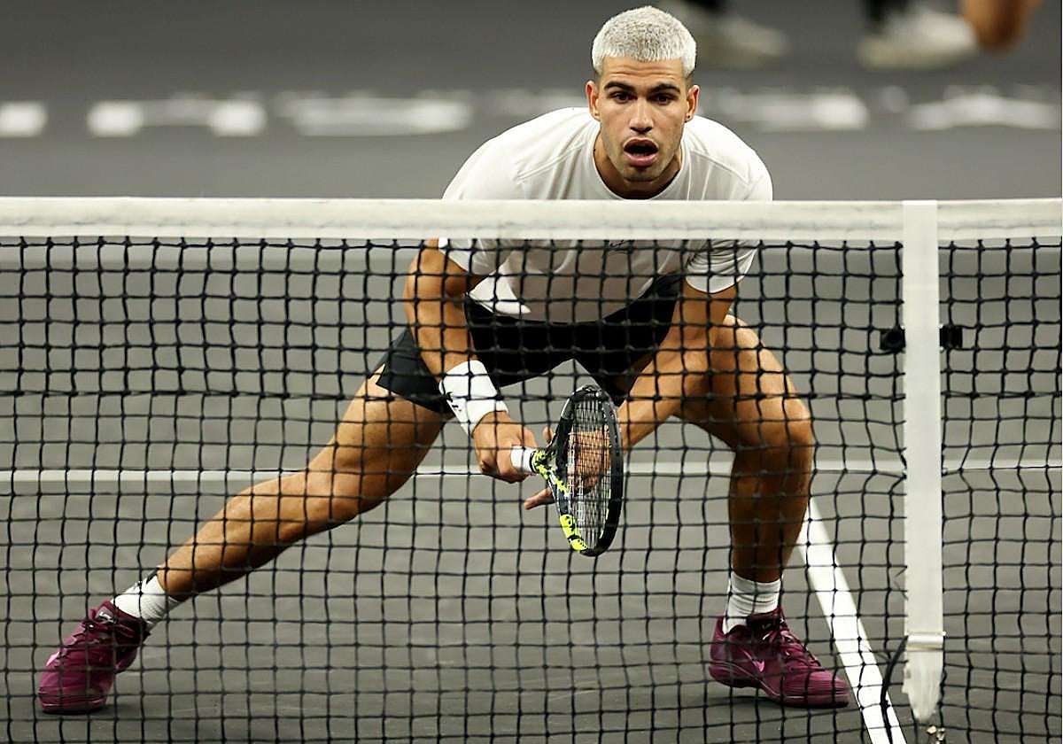 Dónde ver online y en televisión a Carlos Alcaraz hoy en la Laver Cup y a qué hora juega hoy