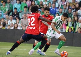 LaLiga modifica el horario del Betis - Osasuna