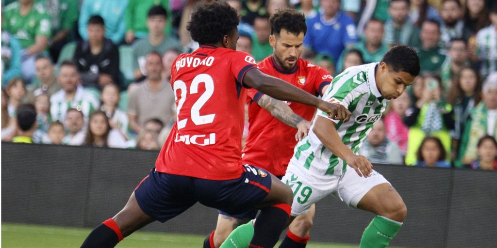LaLiga modifica el horario del Betis - Osasuna