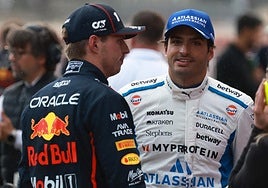 Verstappen es el rey de los coches de choque... por delante de Carlos Sainz