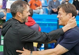 Almeyda, tras el triunfo en Vitoria: «Ya vimos el camino y hay que insistir para hacernos cada día más fuertes»