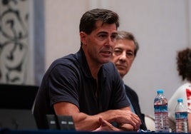 Raúl Chapado, presidente de la Federación Española de atletismo