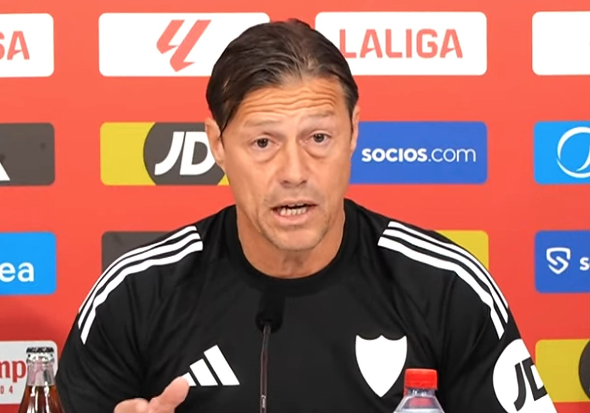 Almeyda, en su comparecencia ante los medios de este lunes