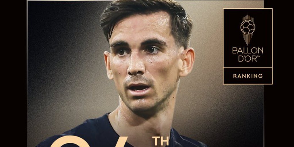 El puesto final del sevillano Fabián Ruiz en el Balón de Oro 2025