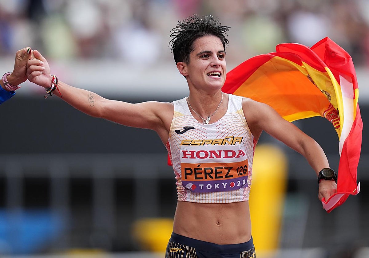 María Pérez, tetracampeona del mundo