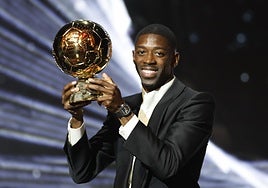 Dembélé barrió a Lamine en las votaciones del Balón de Oro