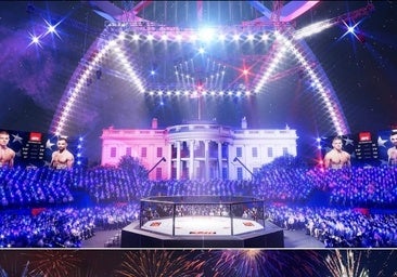 Así lucirá el histórico evento de la UFC en la Casa Blanca de Estados Unidos