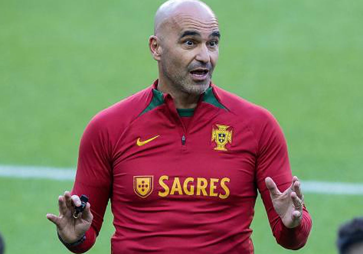 Roberto Martínez, seleccionador de Portugal
