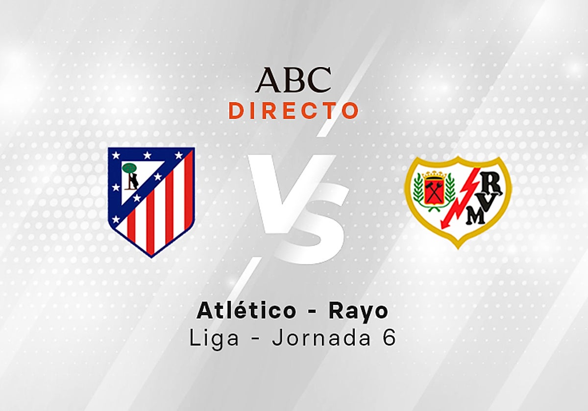 Atlético de Madrid - Rayo Vallecano, estadísticas del partido