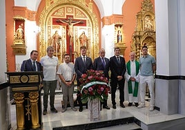 El Betis realizará su ofrenda floral de inicio de curso al Cristo de la Expiración del Museo